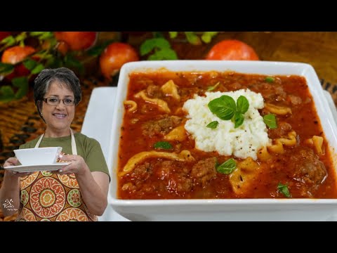 Видео: Легкий и сытный суп-лазанья ❤️