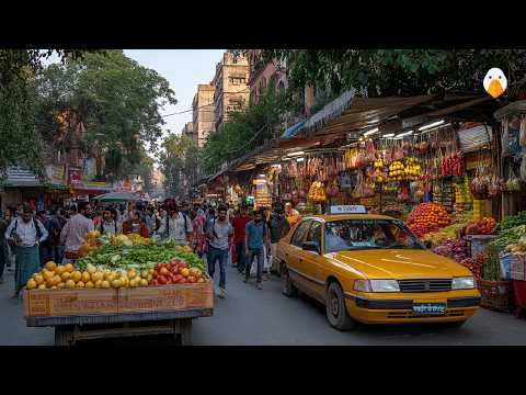 Видео: Калькутта, Индия🇮🇳 Оживленный третий по величине город Индии (4K HDR)