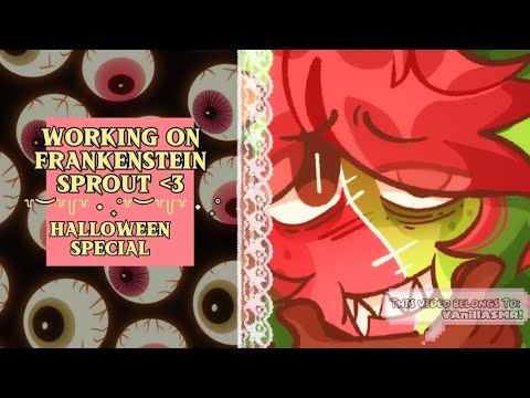 Видео: Работаем над «Франкенштейном Спраутом»! (С Космо) // ПОЗДНИЙ пост про Хэллоуин... [2/2] (ЧИТАТЬ О...