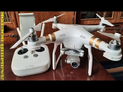 Видео: Обзор DJI Phantom 3 Professional  Первый полёт