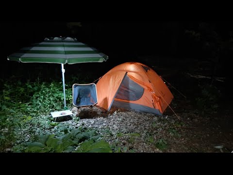 Видео: Кемпинг с палаткой Hillman 2-х местной и щепочницей_9 06 2025