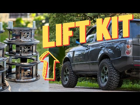 Видео: Подъем Range Rover L322 с помощью 3-дюймовых проставок от MBD4x4