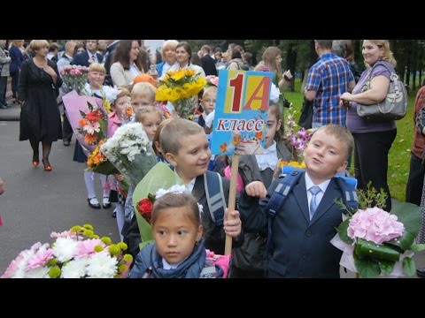 Видео: 1 сентября. Видеосъёмка на первое сентября