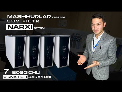 Видео: СУВ ФИЛЬТР НАРХИ | SUV FILTR NARXI💦 | 7 BOSQICHLI | НАРХЛАРИ ВА ЎРНАТИЛИШИ💦 | 7 БОСҚИЧЛИ