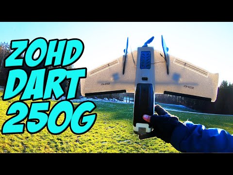 Видео: ☀ Самолет до 250грамм на 80+км! Обзор, тесты. ПОТЕРЯЛИ САМОЛЕТ! [ZOHD Dart 250G]