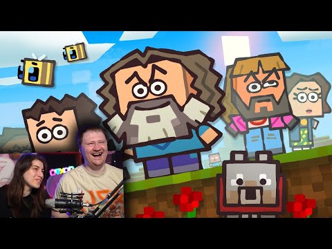 Видео: Настоящая версия "Майнкрафт Фильм" | “A Minecraft Movie” Recap Cartoon | РЕАКЦИЯ на Cas van de Pol