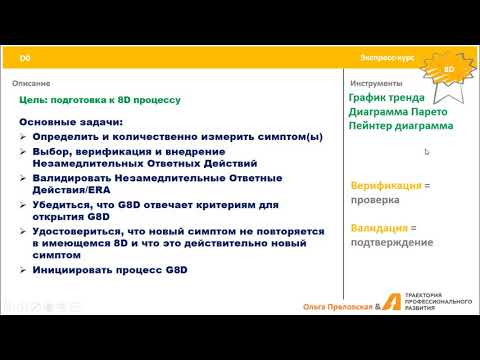 Видео: Методология решения проблем "8D"