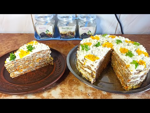 Видео: 🇺🇦🧀Ніжний "ПЕЧІНКОВИЙ ТОРТИК" просто,смачно та дуууже святково.🧀🇺🇦