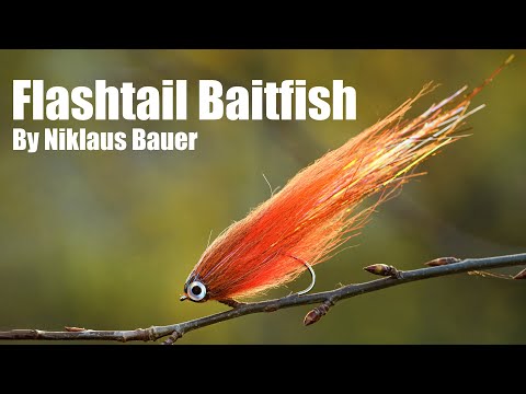 Видео: Рыба-приманка Flashtail Baitfish - Niklaus Bauer