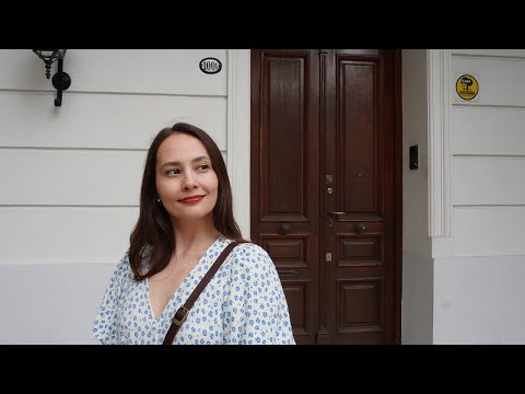 Видео: Переехали в спальный район Буэнос Айреса - Caballito. В шоке от красоты!