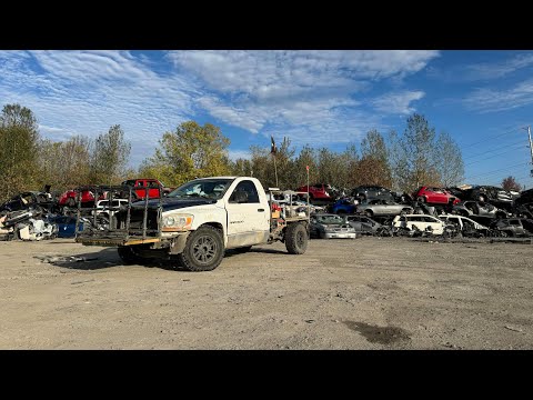 Видео: Работа в сша на джанк ярде  ( будни )