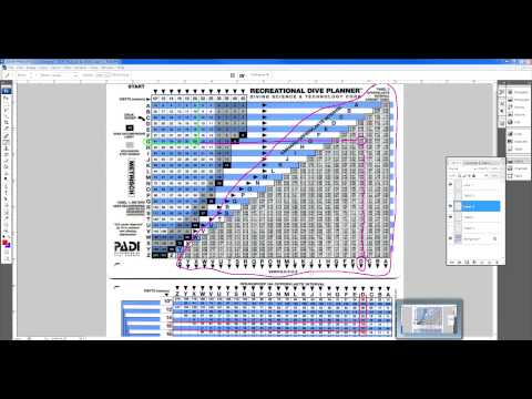 Видео: Инструкция по использованию PADI Recreational Dive Planner tables