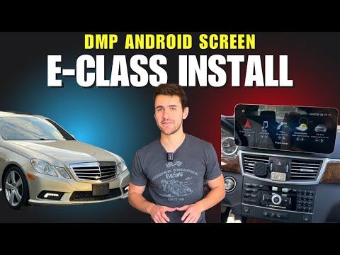 Видео: Установка Android-экрана | Mercedes E-класса (W212) | E350 E220 E63 E250