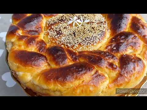 Видео: Կաթնահունց գաթա գեղեցիկ տարբերակով  /Դրոժով գաթա / Пасхальный венок / katnahunc