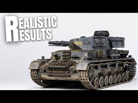 Видео: Tamiya Panzer IV FULL Weathering — реалистичные результаты шаг за шагом