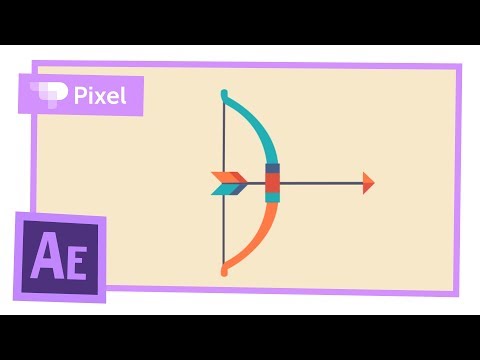 Видео: Анимируем стрельбу из лука в After Effects | уроки для новичков