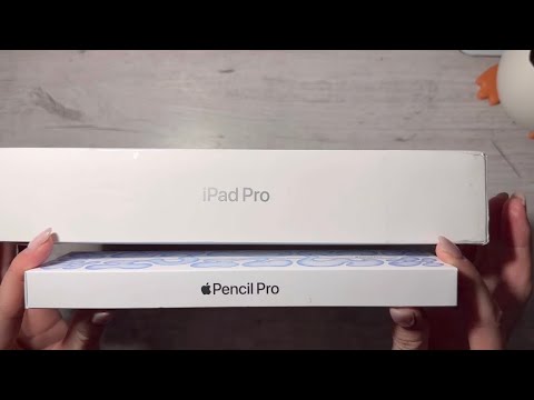 Видео: iPad Pro m4 и Apple Pencil pro РАСПАКОВКА и обзор 