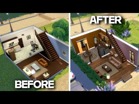 Видео: Преображение уродливого стартового дома EA в The Sims 4