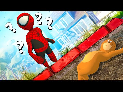 Видео: ЧЕЛОВЕК-ПАУК ЛОВИТ ДЖЕРРИ! ДОСТАТЬ МЕНЯ ИЗ ПОД ЗЕМЛИ БУДЕТ ТЯЖЕЛОВАТО! ПРЯТКИ В HUMAN FALL FLAT