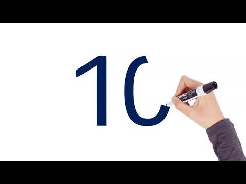 Видео: Учиме да пишуваме броеви од 1 до 10