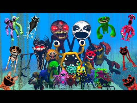 Видео: Встречайте совершенно новую семейку Поппи в Underwater, Curten Of Banban Huggy в Garry's Mod!