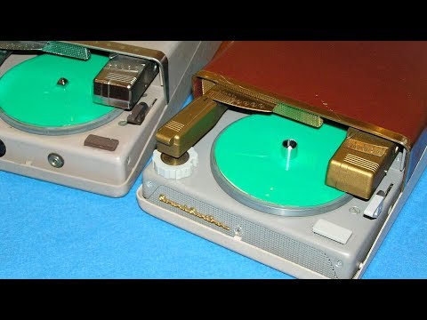 Видео: Рекордеры-фонографы SoundScriber 200, 200B, и модель 1945 г. - Recorders-phonographs