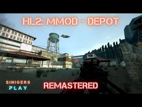 Видео: Прохождение Ремастера Беты - Уровень Депо - Half-Life 2: MMod - Depot