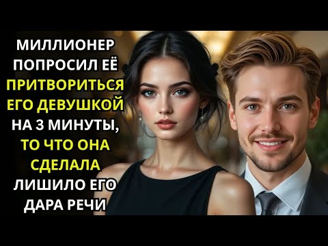 Видео: Миллионер попросил её притвориться его девушкой на 3 минуты, чтобы сбежать от брака.
