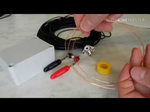 Видео: АНТЕННА СЛУЧАЙНОГО ПРОВОДА с 9:1 UnUn самодельная (часть 1)