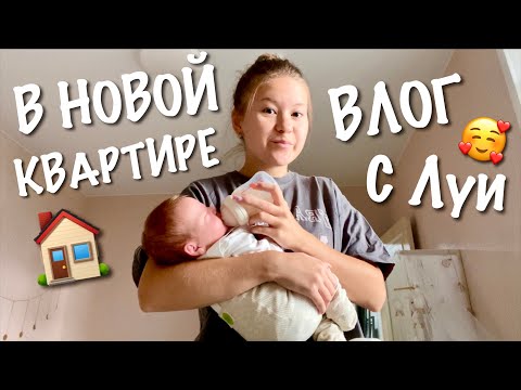 Видео: ВЛОГ В НОВОЙ КВАРТИРЕ С МАЛЫШОМ ЛУИ🥰