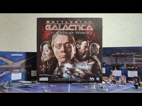 Видео: Распаковка настольной игры Battlestar Galactica + Pegasus + Daybreak