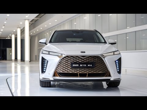 Видео: BYD M6 2025 — Новый китайский минивэн, который шокировал рынок!