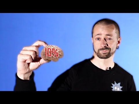 Видео: Сколько процентов мозга использует [любой] человек