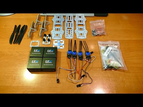 Видео: FPV-250: установка силовой установки