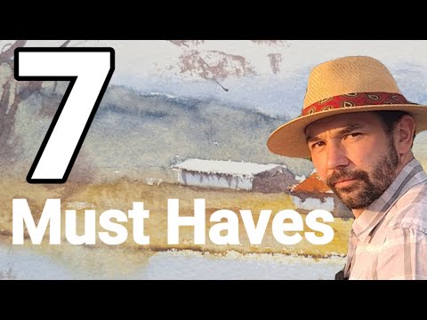 Видео: Это советы по акварельной живописи, которые вам НУЖНО знать, чтобы создавать великолепные картины.