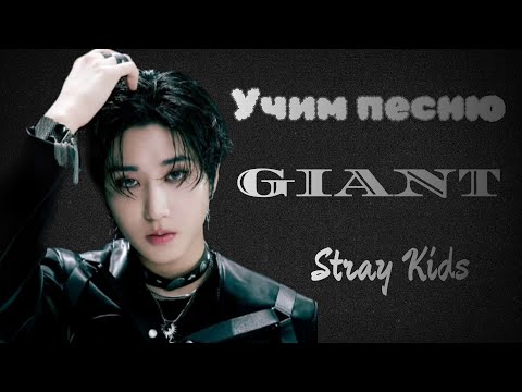 Видео: Учим песню Stray Kids – 'GIANT' | кириллизация |
