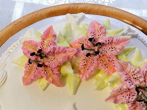 Видео: КАК СДЕЛАТЬ ТИГРОВУЮ ЛИЛИЮ ИЗ КРЕМА от SWEET BEAUTY СЛАДКАЯ КРАСОТА , CREAM FLOWER