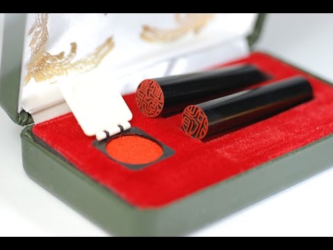 Видео: Японские Печати. Что Такое Ханко и Инкан