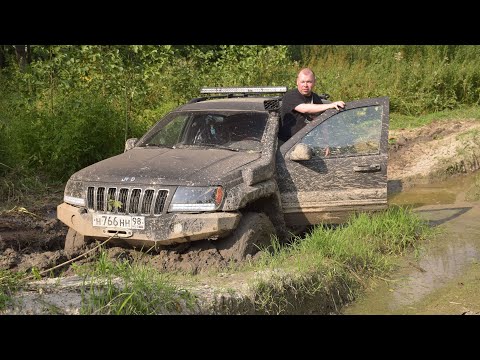 Видео: Калужский тракт: адовые колеи и трос-разрушитель. Всё пошло не "по лайту", джиповоды ураганят