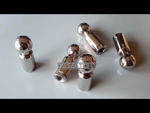 Видео: 🌕 Моющая головка ротационная нержавеющая AISI304 | TRiNOX 🔴 #aisi304