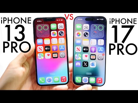 Видео: iPhone 17 Pro против iPhone 13 Pro! (Сравнение) (Обзор)