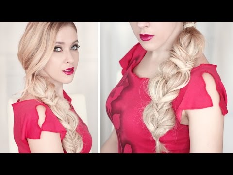 Видео: Стильная небрежная коса в богемном стиле ★ Причёска на каждый день