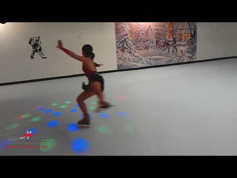 Видео: Чемпионы фигурного катания тестируют синтетический лед Супер-Глайд на собственном катке GSI