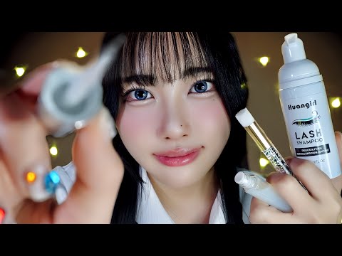Видео: Салон химической завивки ресниц для сна👀✨