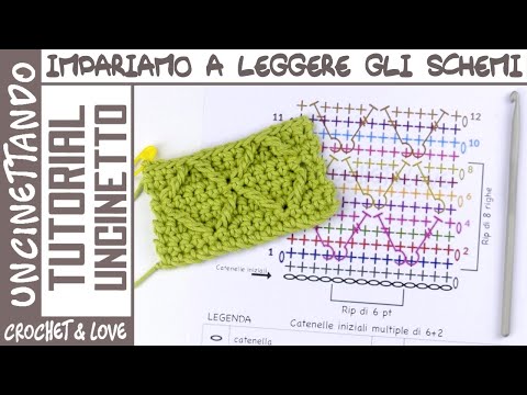 Видео: Давайте научимся читать схемы вязания крючком, работая вместе шаг за шагом
