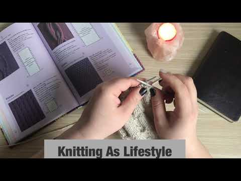 Видео: Красивый узор спицами для начинающих/ узор Фуксия