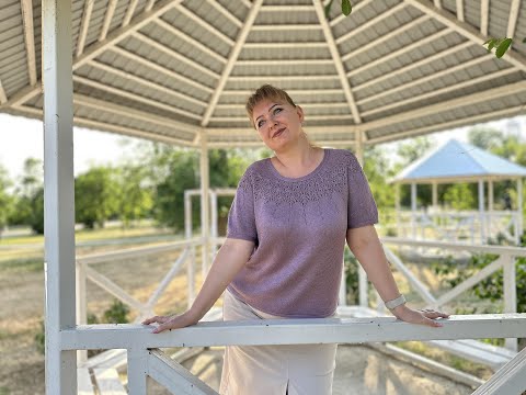 Видео: Футболка Клевер/ круглая кокетка