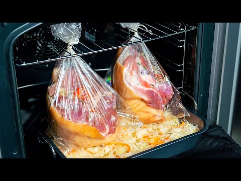 Видео: Я научился этому трюку у мясника! Это единственный способ приготовить свиную рульку