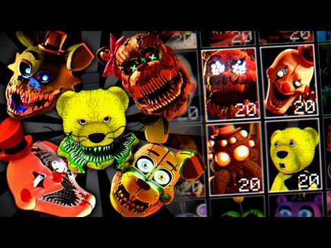 Видео: FNAF НОВЫЙ КОШМАРНЫЙ ЭННАРД и АНИМАТРОНИК ПАУК !!! ФНАФ АДСКИЙ CUSTOM NIGHT !!!