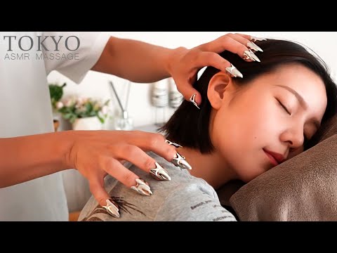 Видео: ASMR | Расслабляющий скретч-массаж (спина, уши, кожа головы)